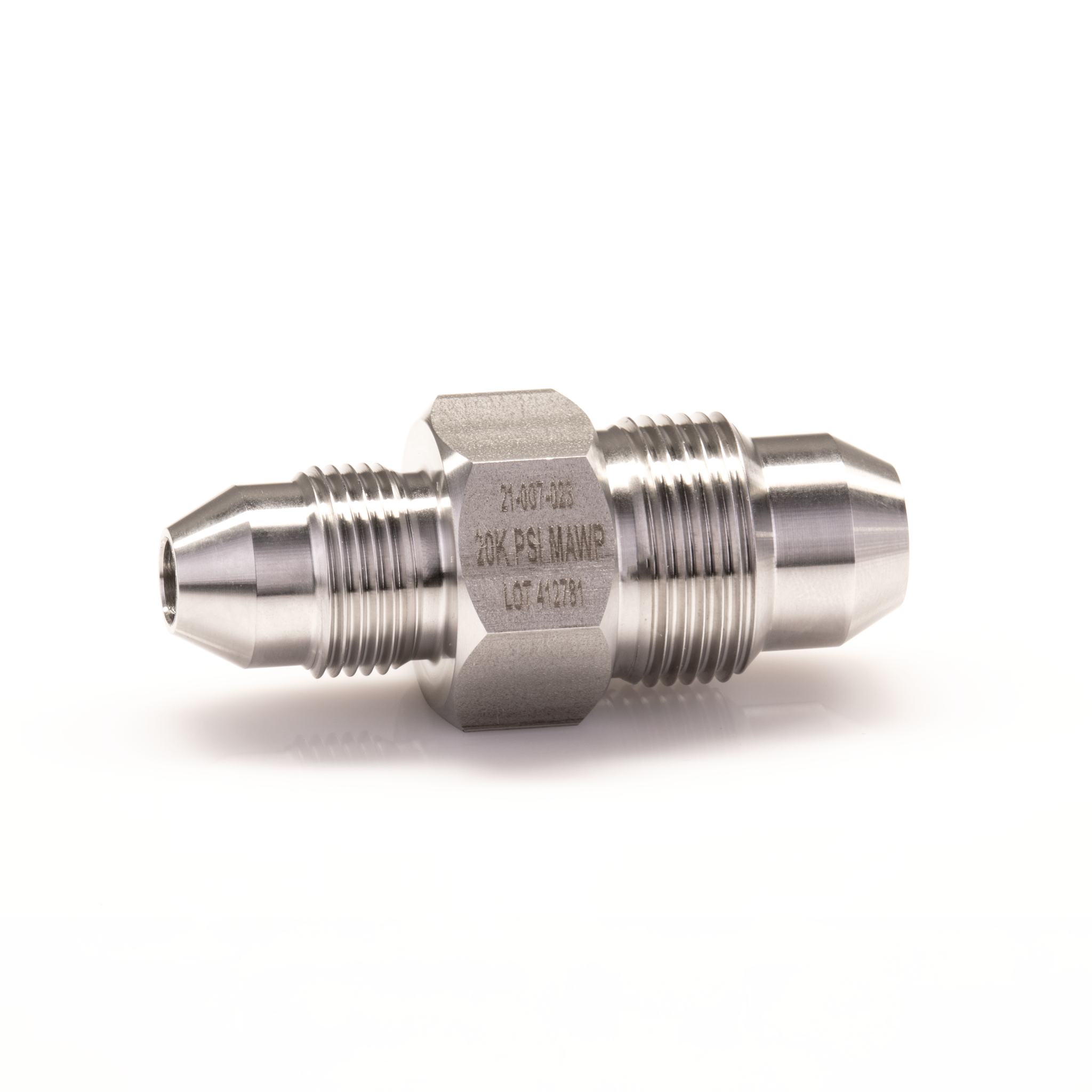 Mp Adapter 20K psi ADAPTERS MP-MALE X MP-MALE – Advanced Pressure Systems